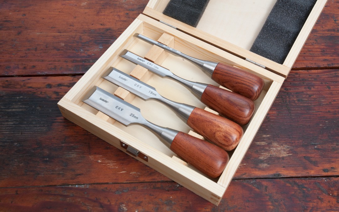 Luban 4 Piece Butt Chisel Set by Qiangsheng Tools Co.